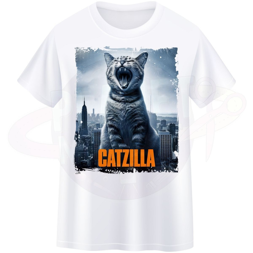 Catzilla T Shirt White